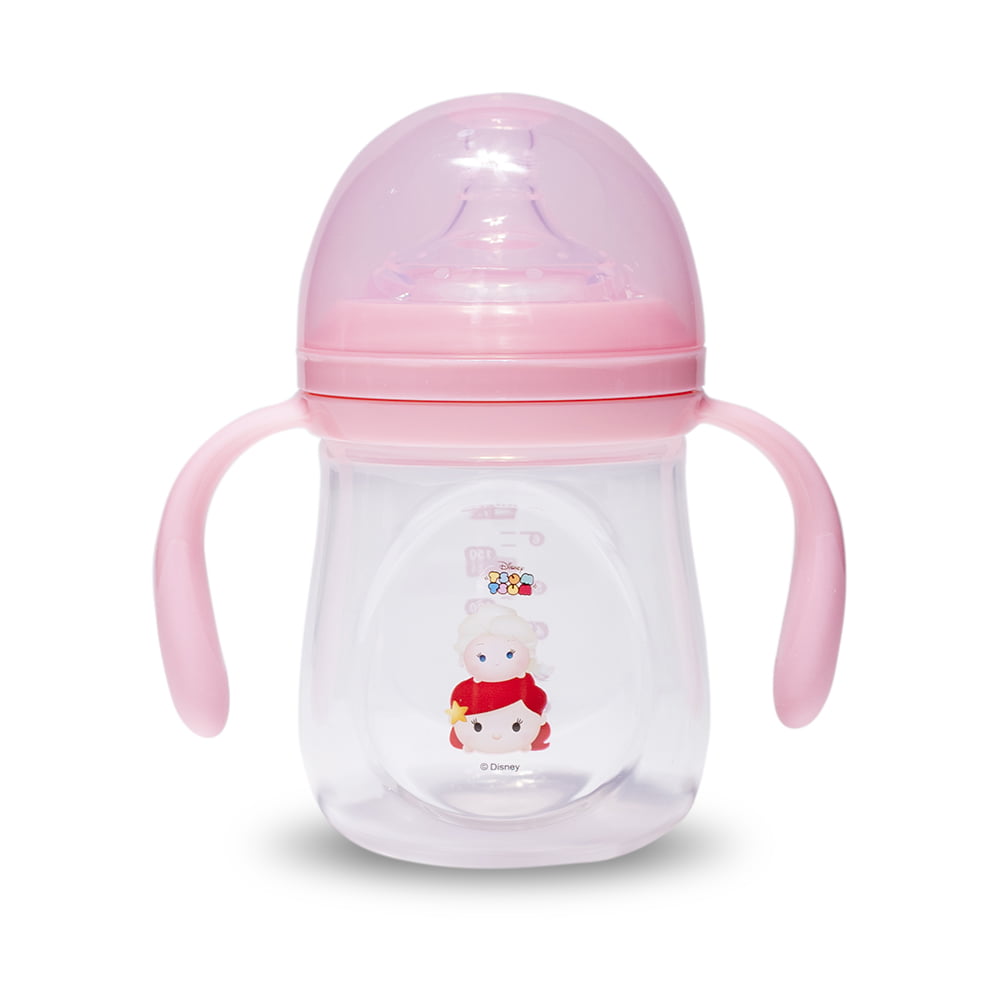 BIBERON TSUM TSUM PRINCESAS ROSADO 6 oz.