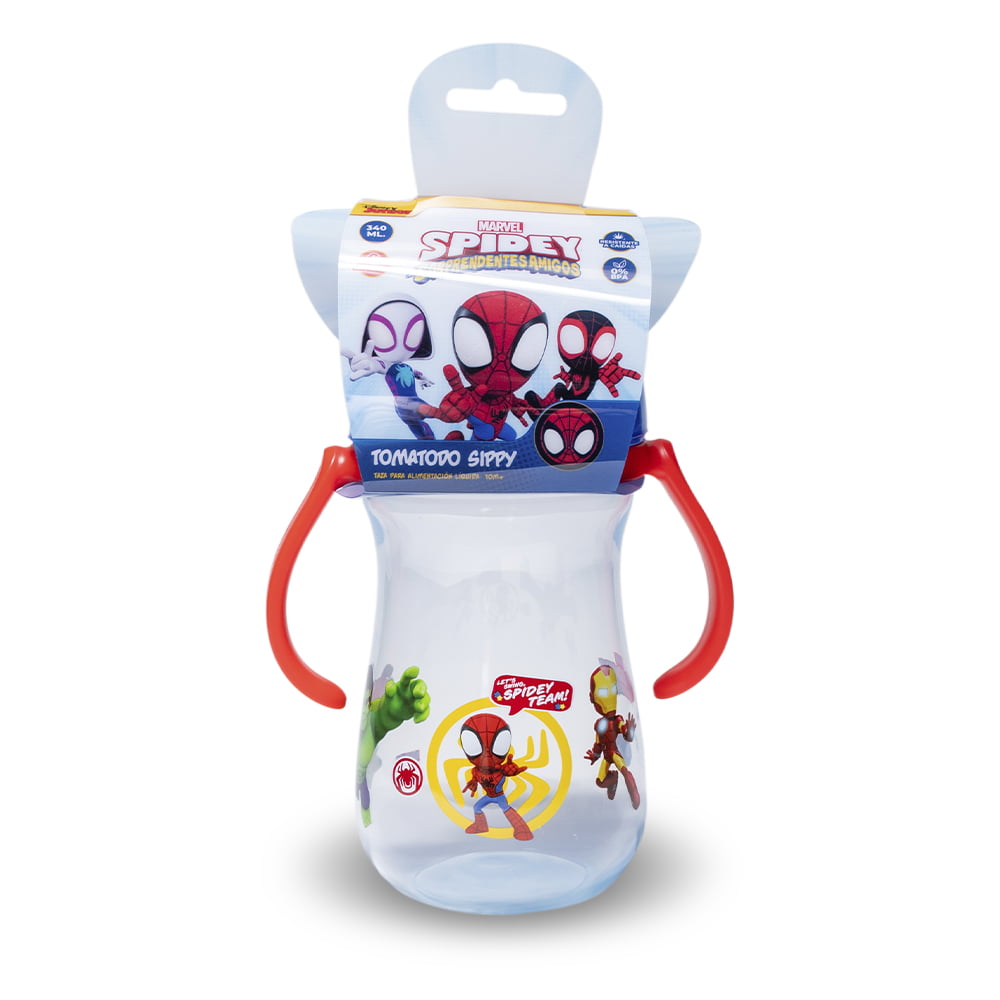 TOMATODO SIPPY SPIDEY - 340 ml. - Imagen 4